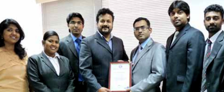 Steelmark Mideast has received the ISO 9001:2008 certification from GIC